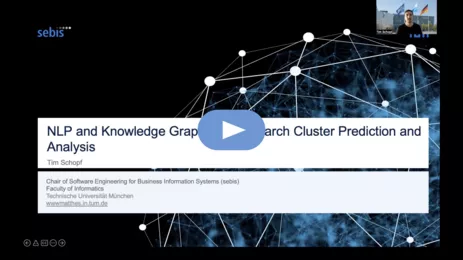 Video: NLP and Knowledge Graphs for Research Cluster Prediction and Analysis