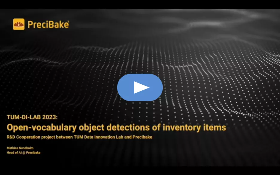 Video of project: Open-vocabulary object detection of inventory items