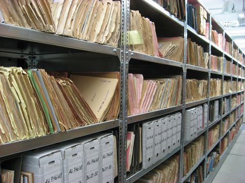 A picture of archive files